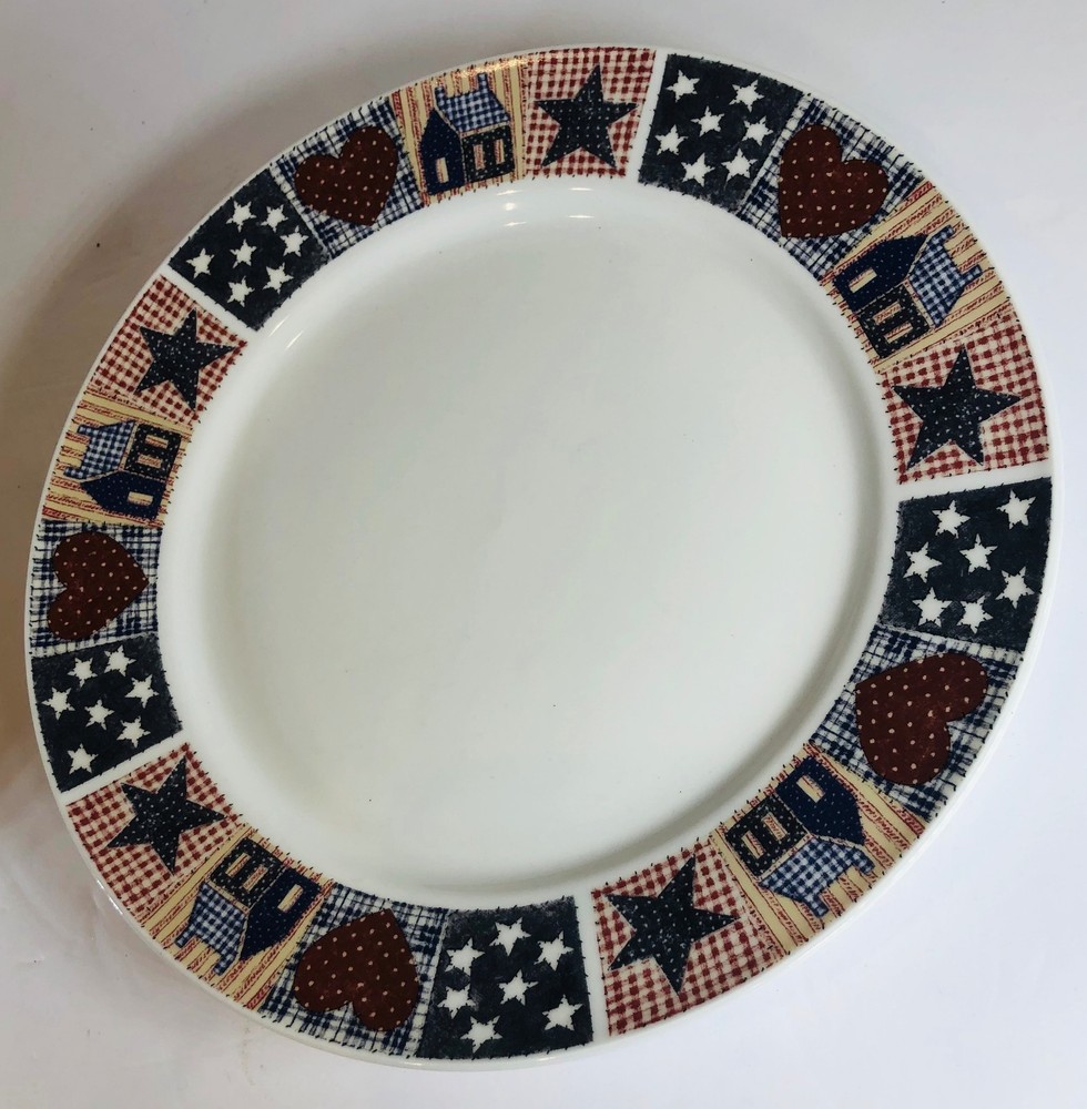Majesticware by Oneida "American Quilt" Dinnerware Collection