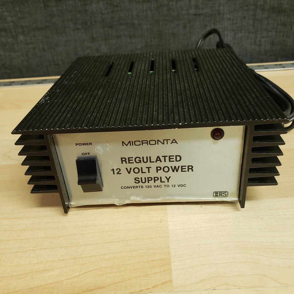 Micronta Regulated 12 Volt Power Supply 278S
