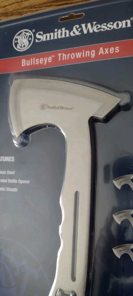 Smith& Wesson 3 Pack Tactical Throwing Axes Hatchet