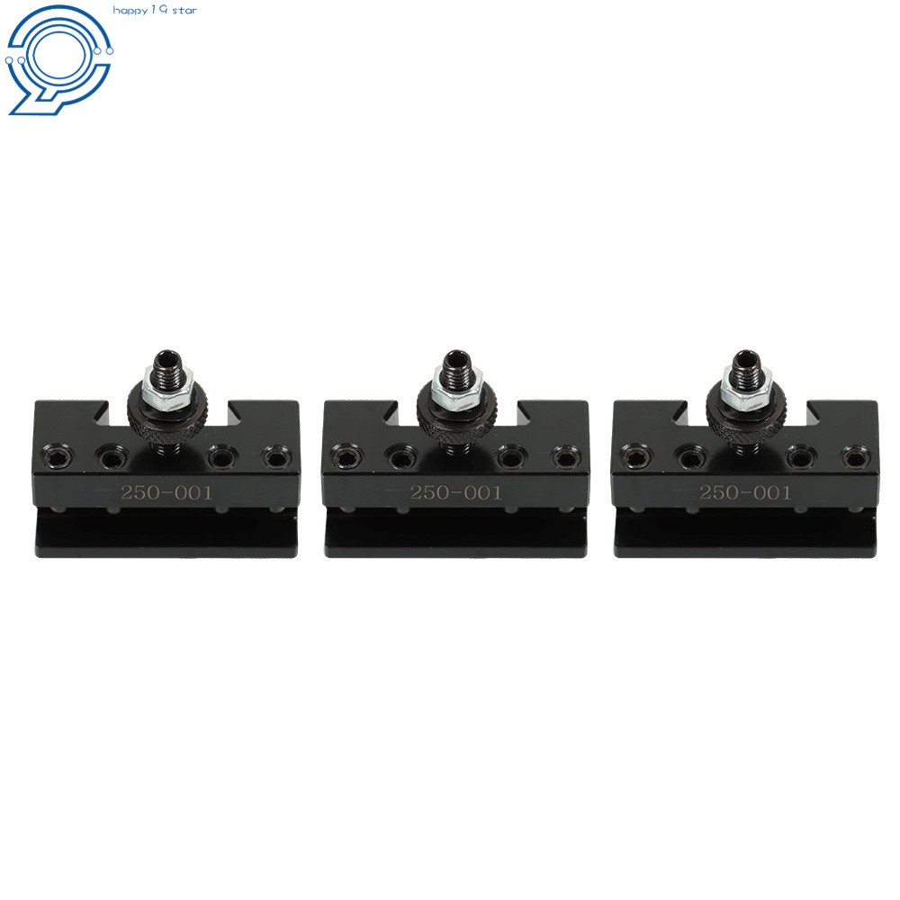 3 pack Quick Change Turning & Facing Lathe Tool Post Holder 250-001 OXA #1