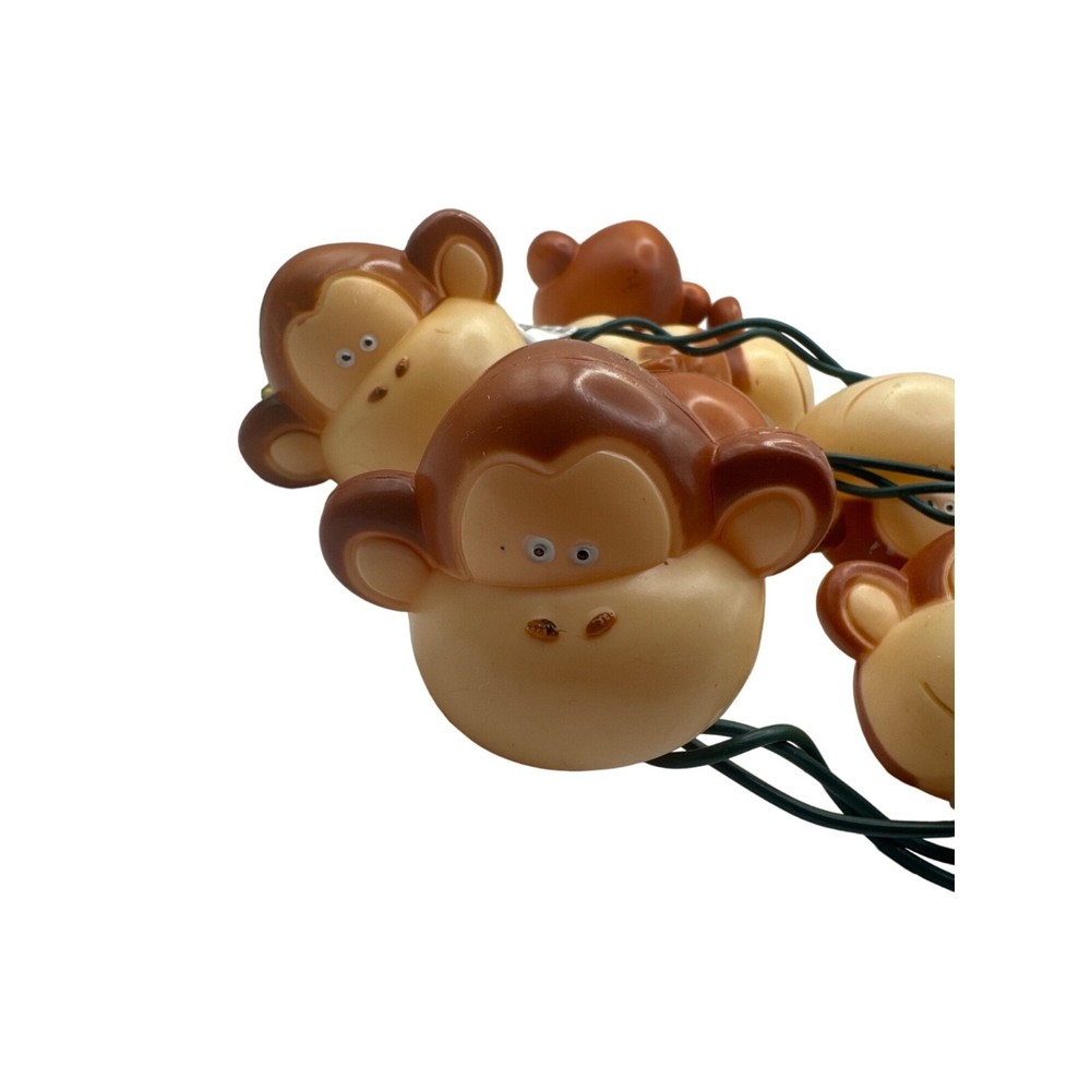 Monkey String Lights For Kids' Room Or Nursery Decor
