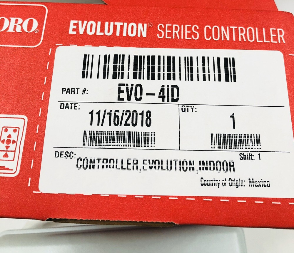 TORO EVO-41D Evolution Controller 4 Zone Base Modular Controller