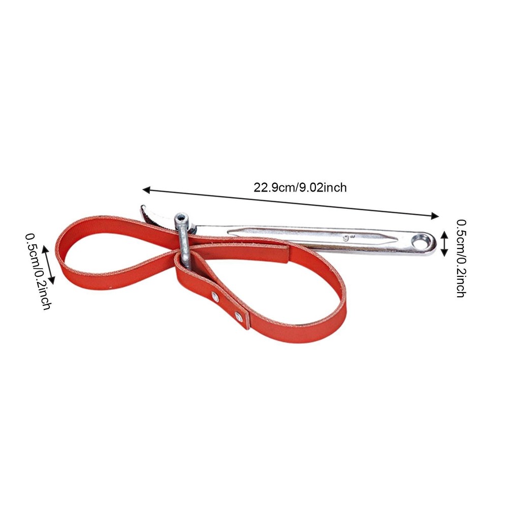 Strap Wrench Water Pipe Belt Wrench Adjustable