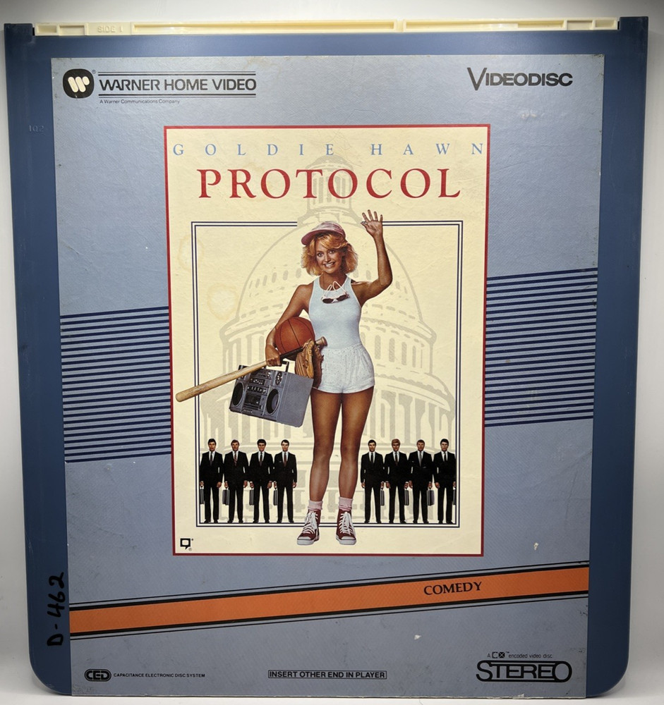 Protocol CED RCA Videodisc Selectavision