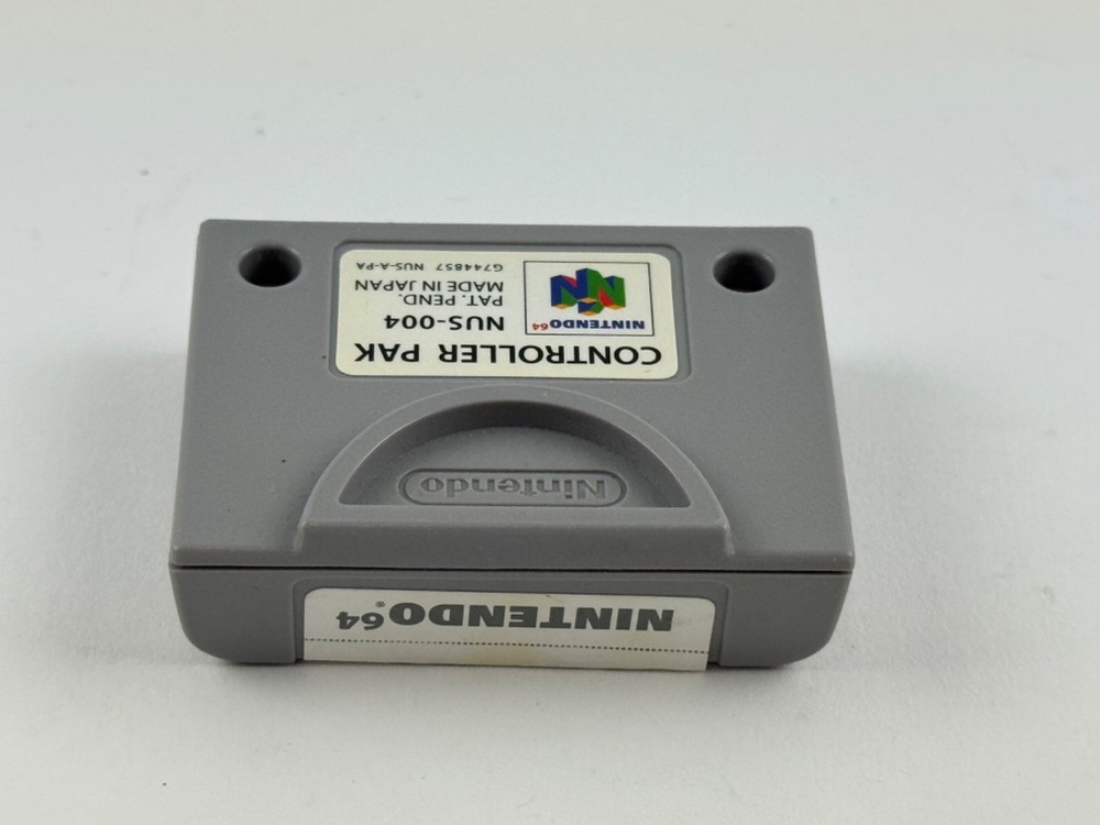 OEM Nintendo 64 Memory Card N64 Controller Pak NUS-004 Clean