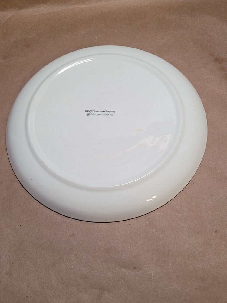 VINTAGE SEBRING POTTERY CO CHANTILLY PATTERN Dinner Plate 1950'S