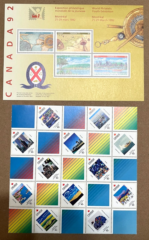 Canada Stamp - Complete Set of 1992 Issues