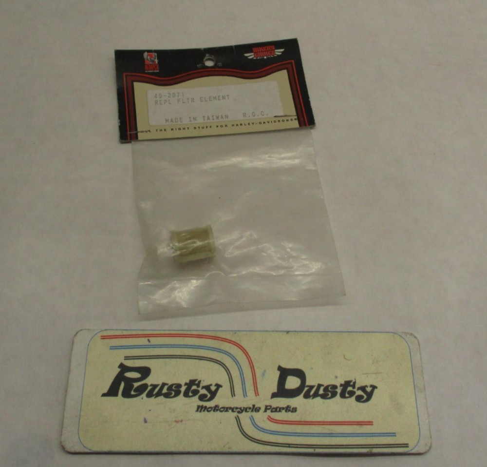 Harley Davidson Biker's Choice 49-2871 Replacement Clear Fuel Filter Element