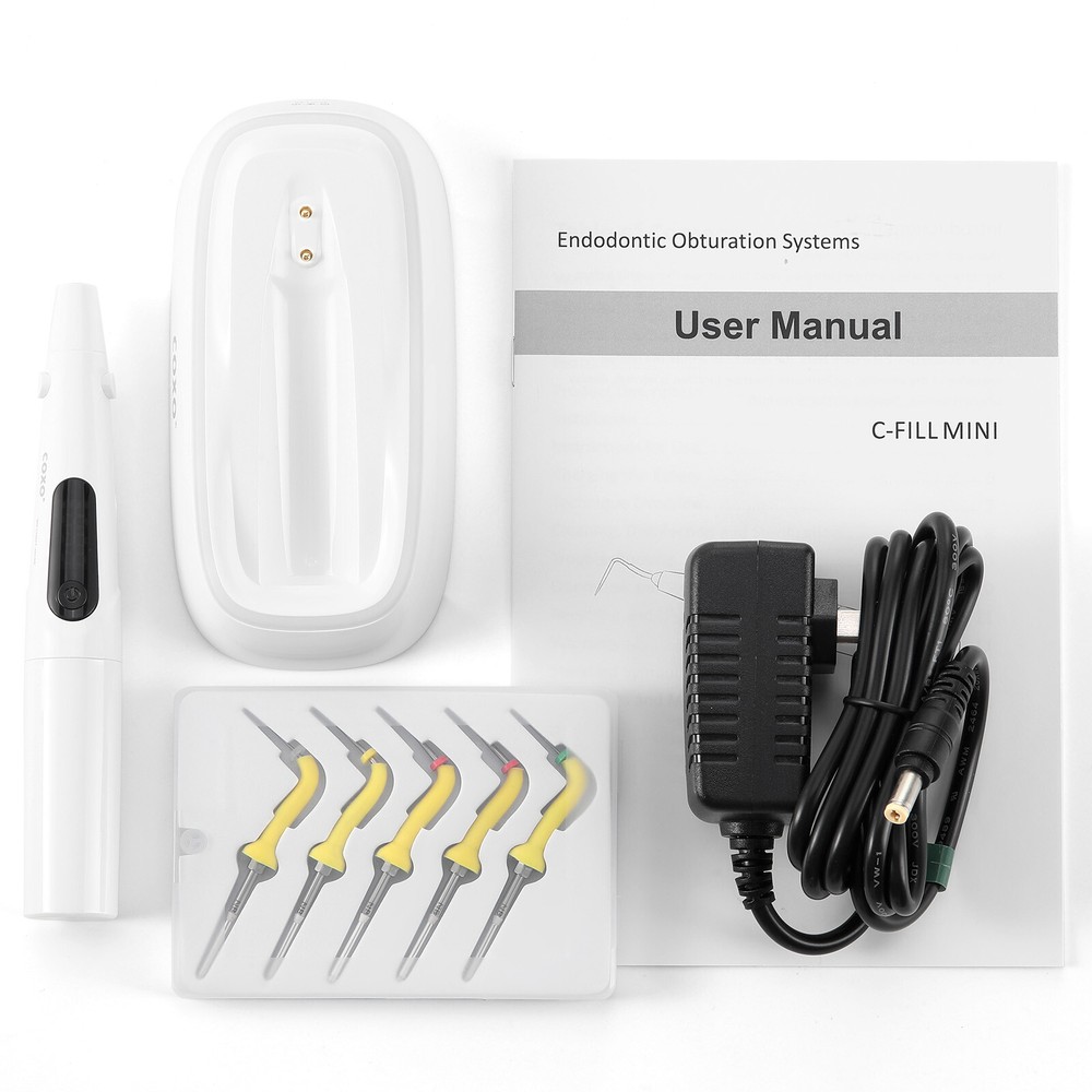 COXO Gutta Percha Heated Pen Endodontic Obturation System C-FILL MINI White