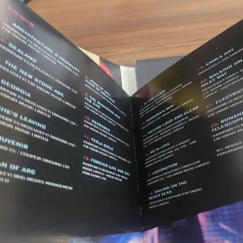 OMD Live CD DVD Set