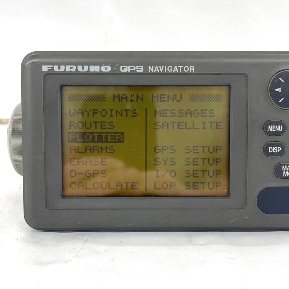 Furuno GP-30 GPS Navigator Head Unit (Tested)