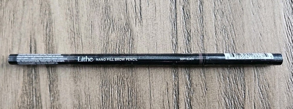 Lithe ~ NANO FILL Brow Pencil ~ Soft Black Full Size Sealed