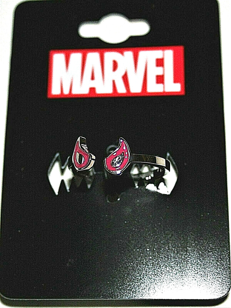 Marvel Comics Spider-Gwen From Spider-Man Split Ring New NOS MOC Size 8
