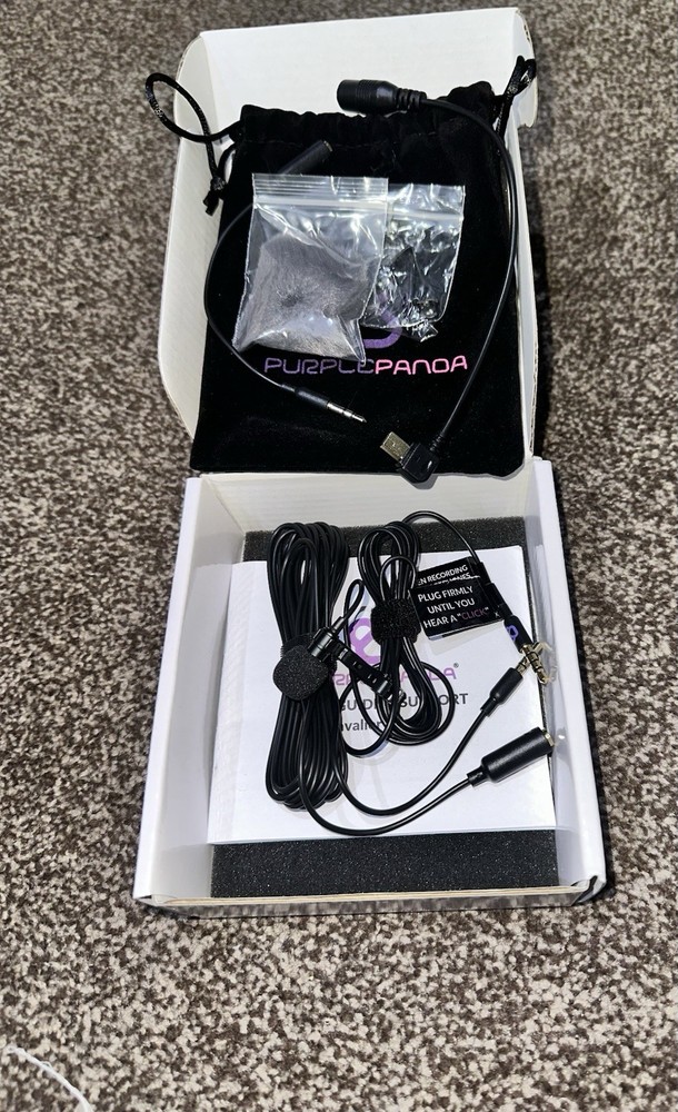 Purple Panda Microphone Kit -
