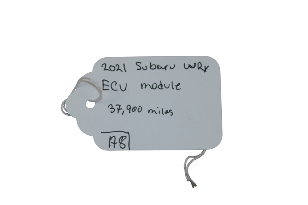 ENGINE CONTROL MODULE 22765AR222 2021 SUBARU WRX