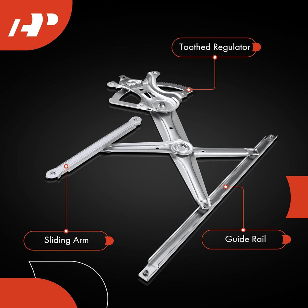 2005-15 Tacoma Driver Side Window Regulator–Compatible Replacement