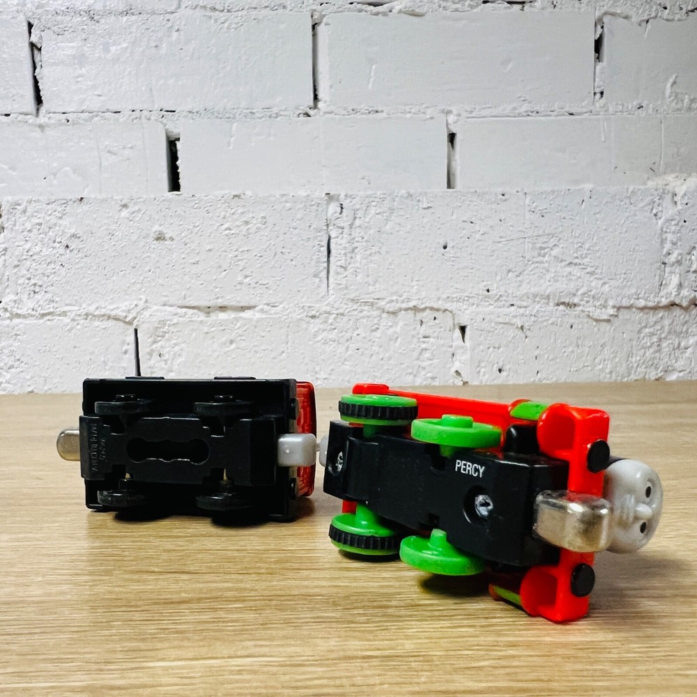 Pullstring Motorised Percy Thomas Take N Play Along Diecast Metal Push Trains