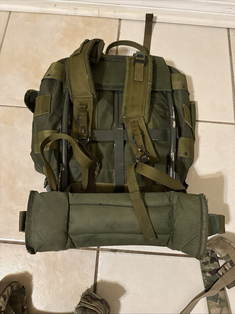 Alice Pack Rucksack Green Military Bag with Straps Medium