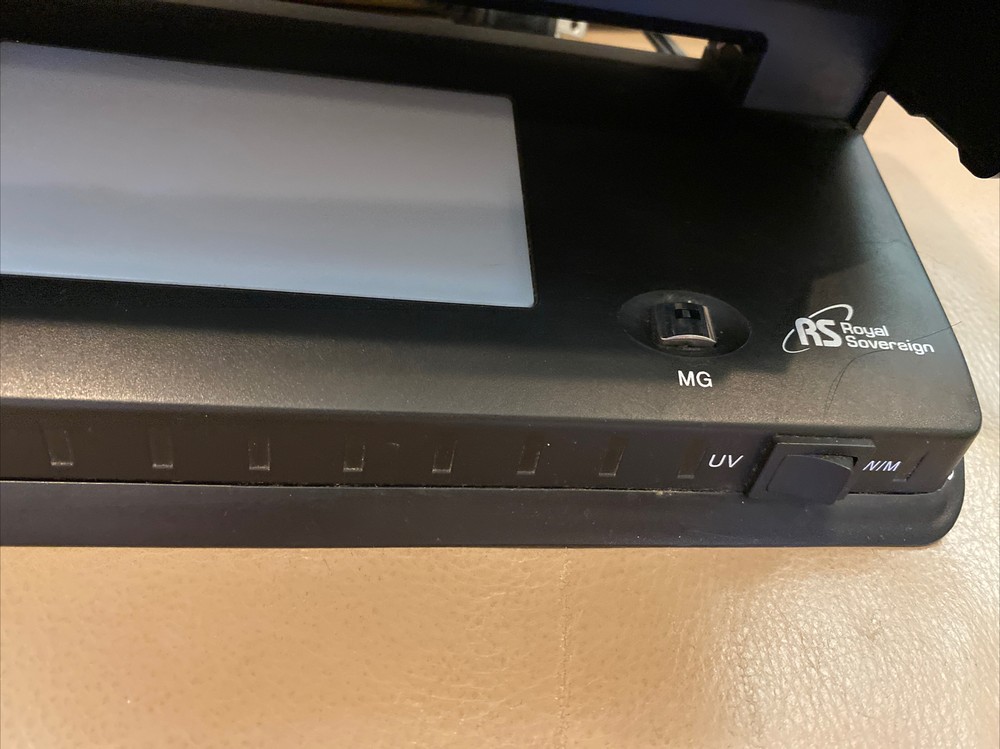 Royal Sovereign RCD-3 Counterfeit Detector TESTED