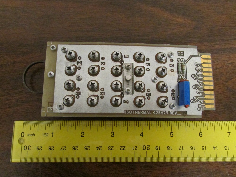 Fluke Isothermal Input Block No 425629 Rev. C Marked A