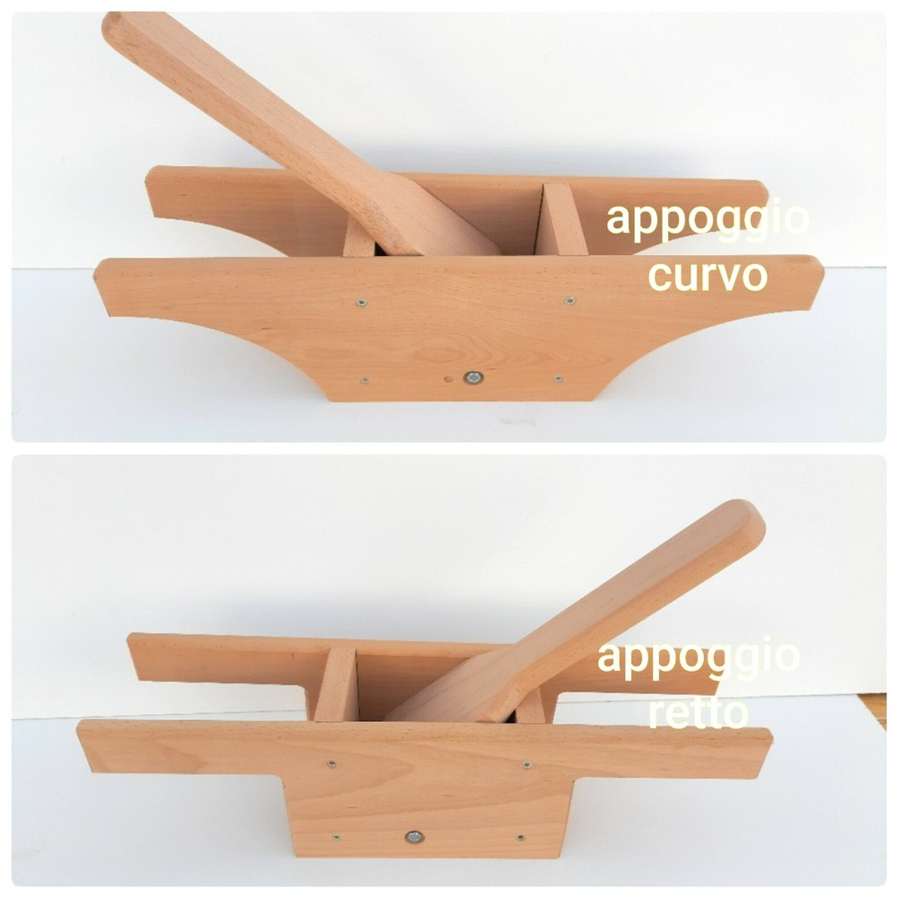 Handcrafted Beech Wood Olive Crusher