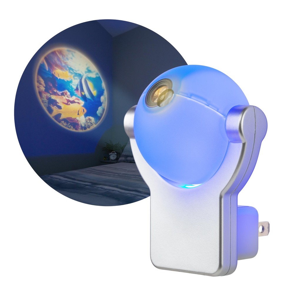 Projectables 11296 Tropical Fish LED Plug-In Night Light Projector