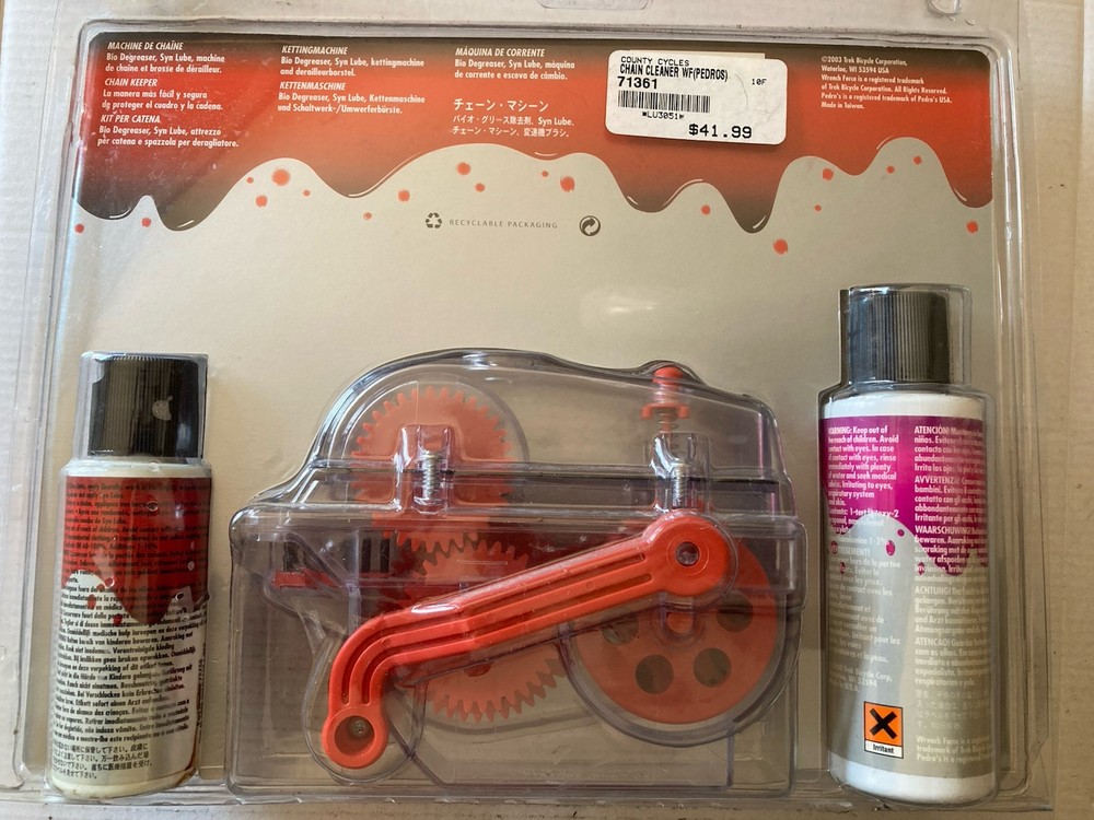 Wrench Force Chain Cleaning Kit NOS