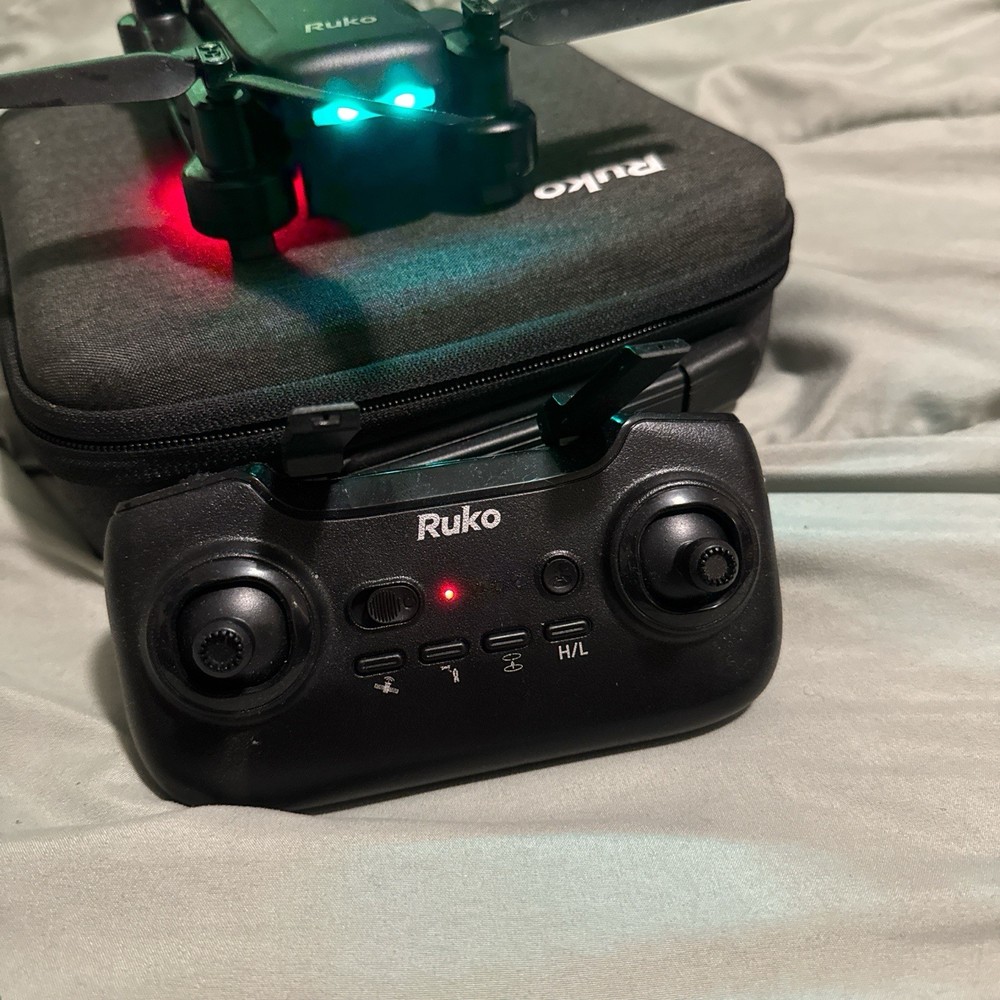 Ruko Ready to Fly Drone Remote Control with Carrying Case