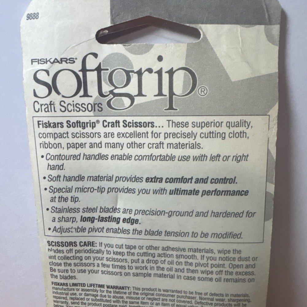 Fiscars Soft Grip Craft Scissors