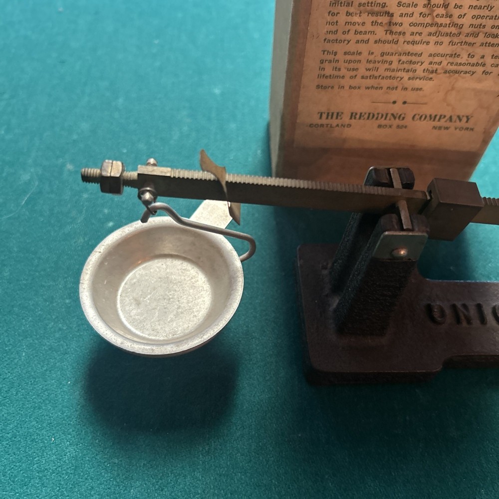 Vintage Redding Powder And Bullet Reloading Scale