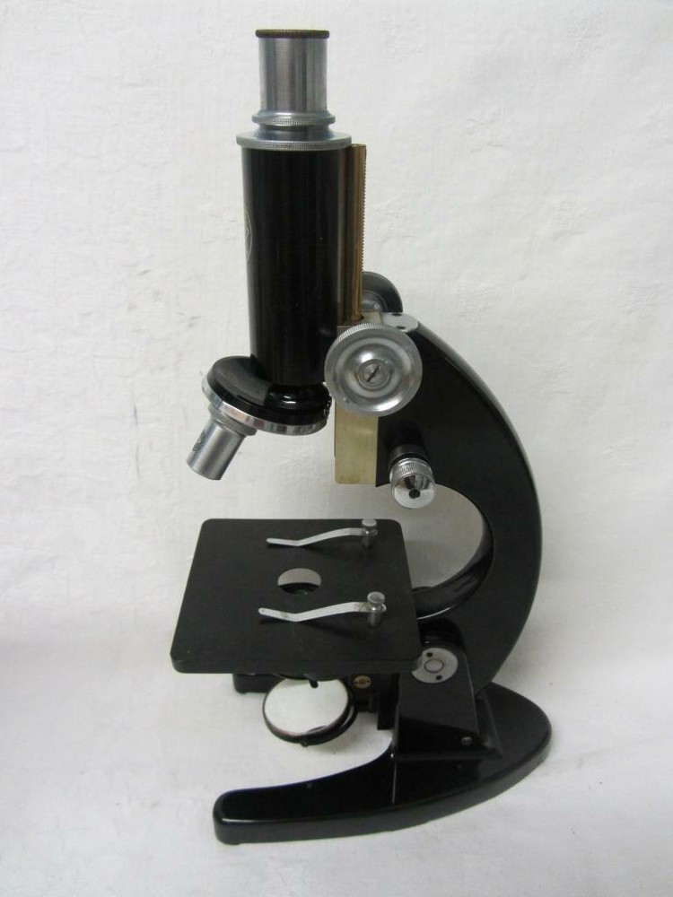 Charles Baker London Monocular Compound Microscope #34093 (Cased)