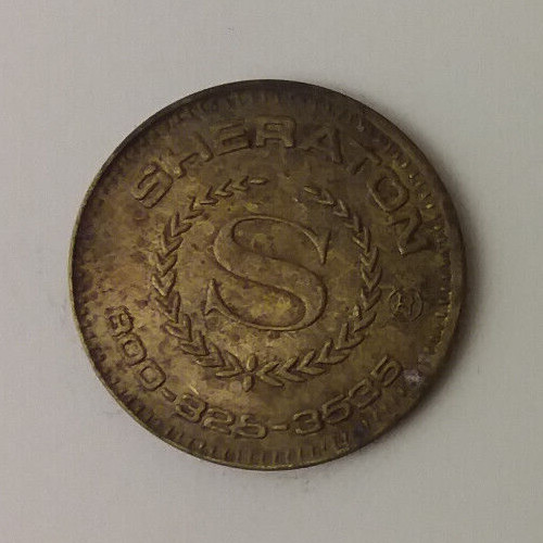 Sheraton Hotel Parking Token 25mm