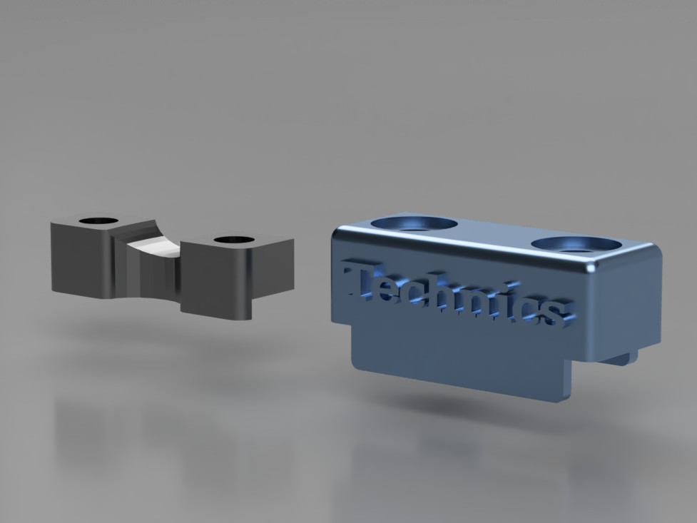 Technics 1200_1210 Rca Clamp + Spacer - 4670106