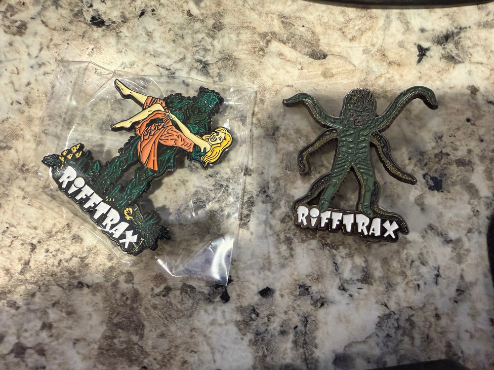Rifftrax - Octaman Pins