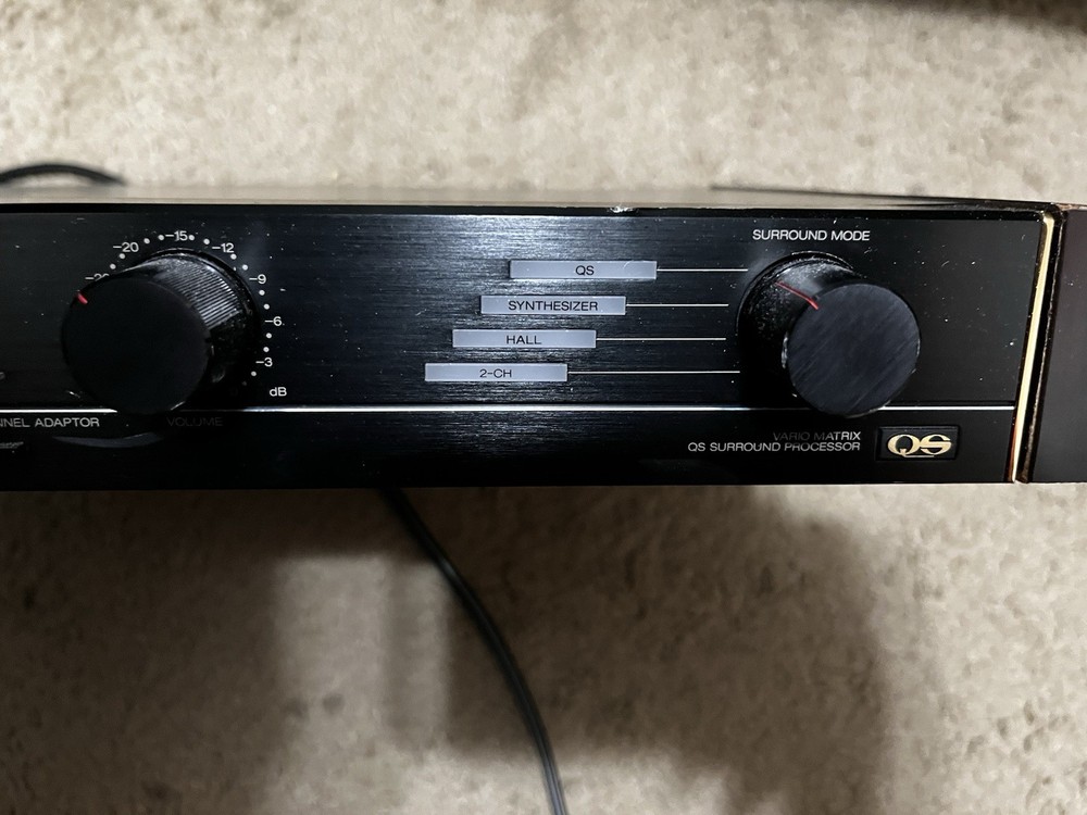 SANSUI QS-D1000 QS DECODER SUPER RARE AS-IS READ DESCRIPTION