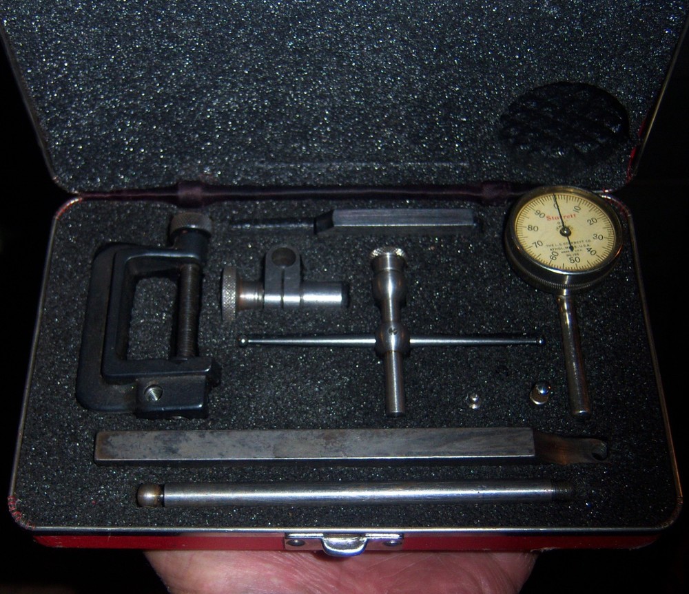 Starrett 196 Dial Test Indicator Kit