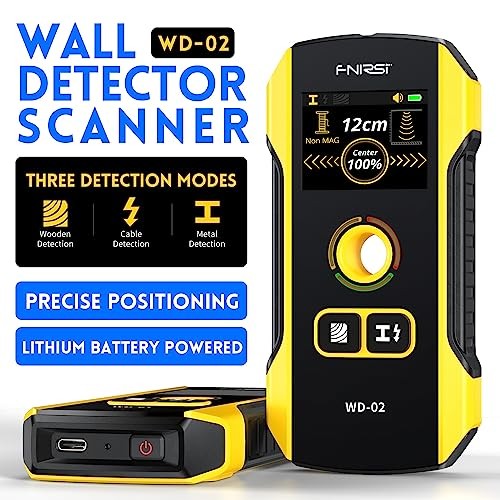 Stud Finder Wall Scanner - Upgraded WD-02 TFT Display Electronic Stud