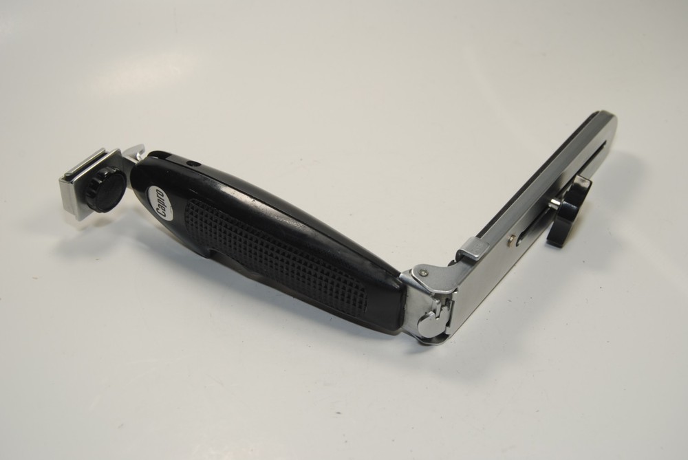 Capro Folding Adjustable Head Camera Flash Bracket - Made in Japan