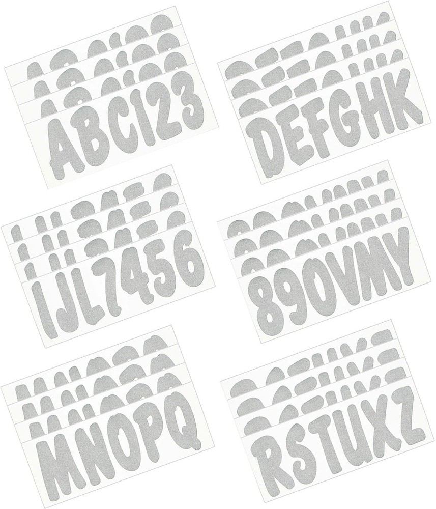 Sticker Kit - Silver - 200