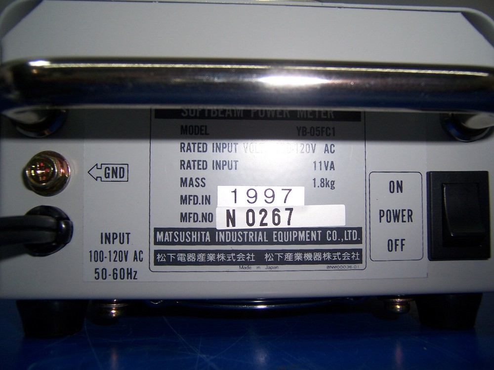 13406 panasonic yb-05fc1 softbeam power meter
