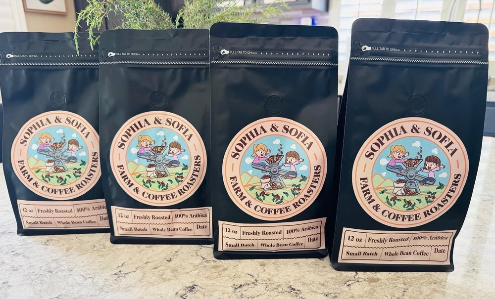 Roasted coffee beans