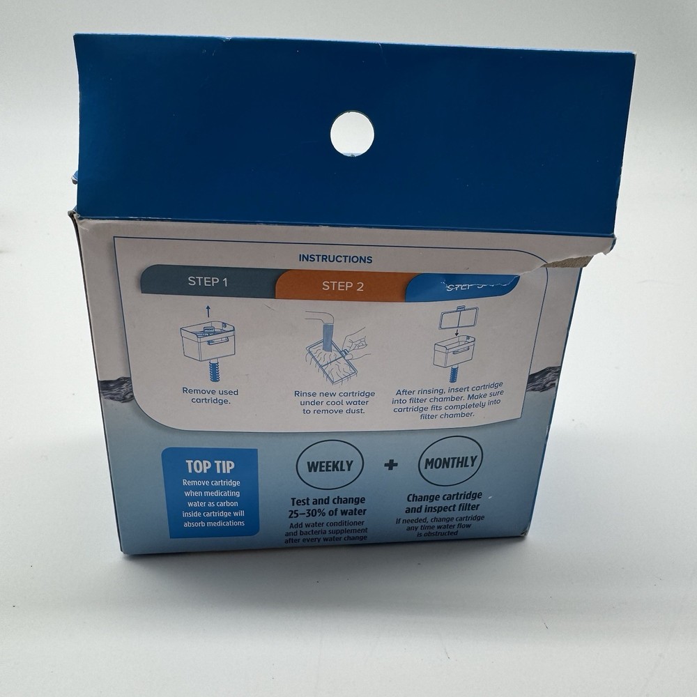 Top Fin EF-S Small Element Filter Cartridges 10 Count Open Box