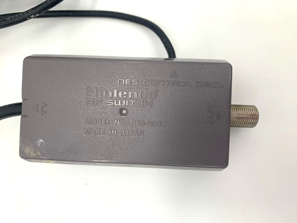 Original Nintendo System NES-003 OEM RF Switch Cord Super SNES Console Adapter