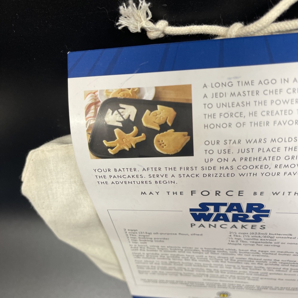 Star Wars pancake molds Williams Sonoma NEW