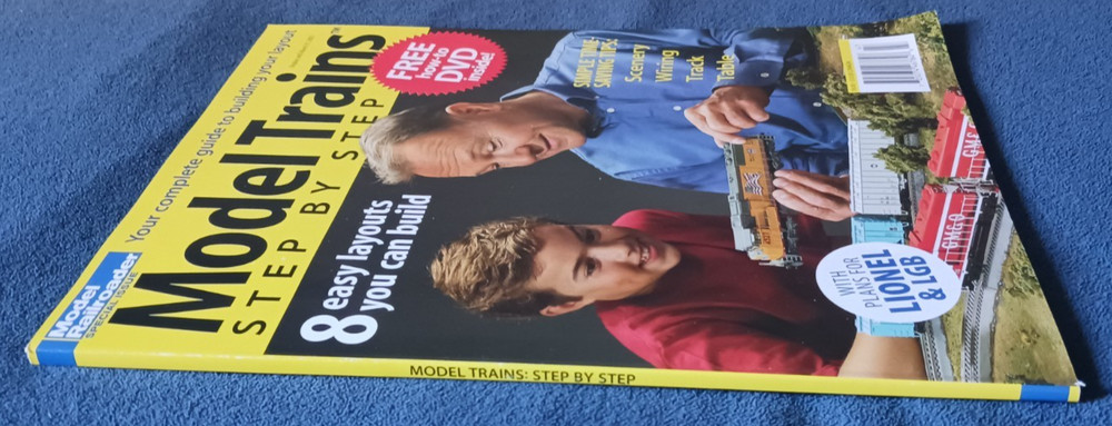 Model Railroader Special Issue - Model Trains: Step By Step - 2005 Edition W/DVD