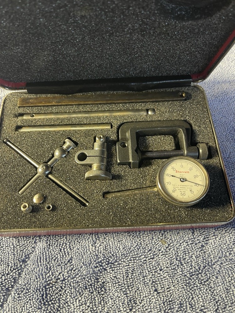 Starrett 196A1Z Universal Dial Test Indicator Kit