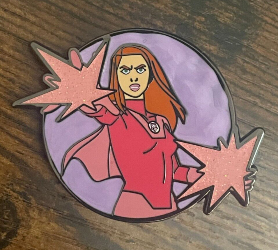 INVINCIBLE ATOM EVE Pinfinity Skybound AR-Enhanced Pin 500 MADE SDCC 2024 NEW