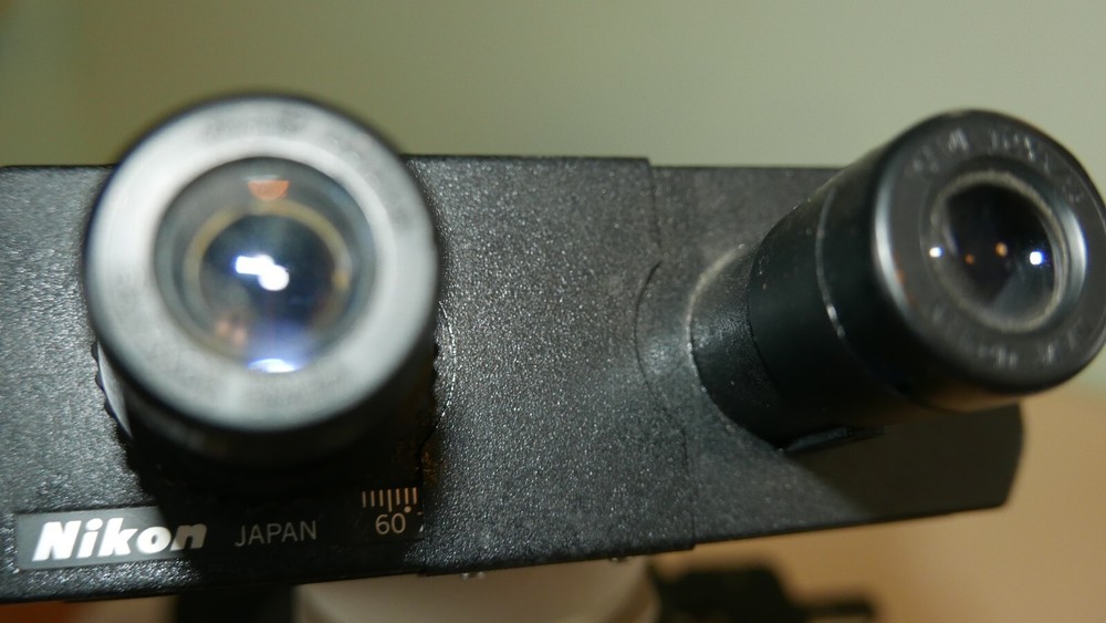 Nikon YS-T Microscope + 3 Objectives Fine Focus Issue so AS IS YS
