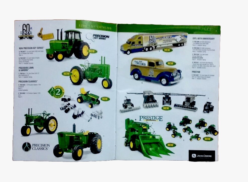 2005 John Deere Pocket Ertl Toy Book