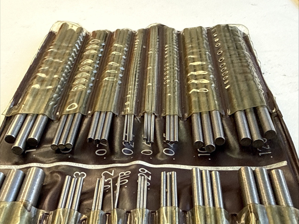 Micro Pitch Diameter Thread Measuring Wires USED